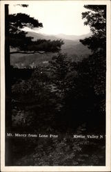 Mt. Marcy from Lone Pine Postcard