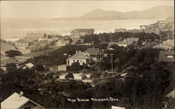 Nye Beach, Newport Ore Oregon Postcard Postcard