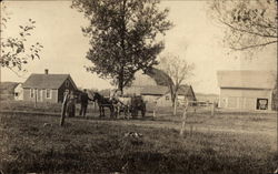 Lenant House Farming Postcard Postcard