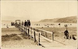 Bathing Beach at Soap Lake Postcard