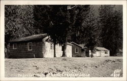 DeLux Cottages at Lake Crescent Lodge Postcard