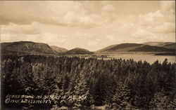 Somes Sound, Mt. Desert Island Postcard