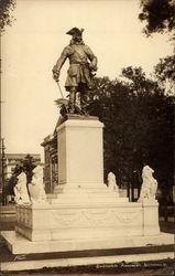 Oglethorpe Monument Postcard