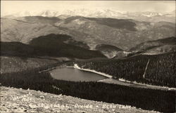 Continental Divide and Echo Lake Mt. Evans, CO Postcard Postcard