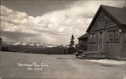 Cabin at Berthoud Pass Postcard