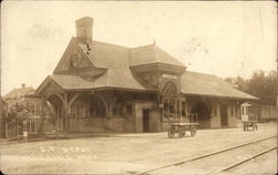 G.T. Depot Flushing, MI Postcard Postcard