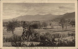 Presidential Range from Mt. View House Postcard