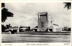 Port Sudan English Church Africa Postcard Postcard