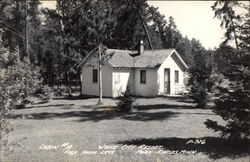 White City Resort, Cabin #10 Postcard