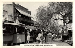 Overa St. - Oldest Street in Los Angeles, Calif California Postcard Postcard