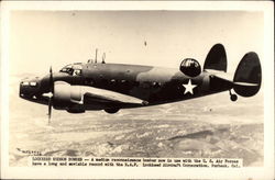 Lockheed Hudson Bomber Postcard