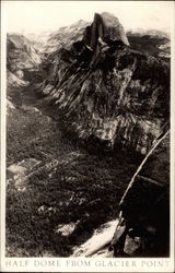 Half Dome from Glacier Point Postcard