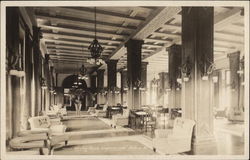 Writing Room Empress Hotel Postcard