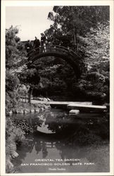 Oriental Tea Garden, Golden Gate Park Postcard