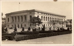 Public Library Postcard