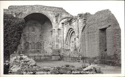 Ruins, Old Mission Postcard