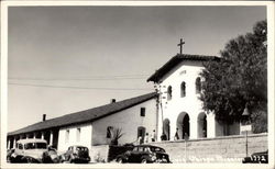 San Luis Obispo Mission Postcard