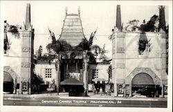 Grauman's Chinese Theatre Hollywood, CA Postcard Postcard