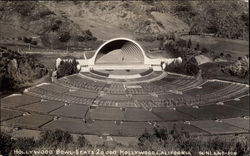 Hollywood Bowl California Postcard Postcard