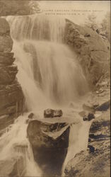 The Flume Cascade, Franconia Notch White Mountains, NH Postcard Postcard