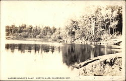 Hadden Wilson's Camp, Crotch Lake Postcard