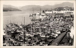 Fishing Boats in Harbor Prince Rupert, BC Canada British Columbia Postcard Postcard