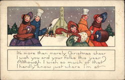 It's more than merely Christmas cheer Postcard