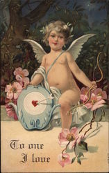 To One I Love Cupid Postcard Postcard