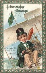 St. Patrick's Day Greetings Postcard