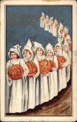 Halloween Greetings Postcard Postcard