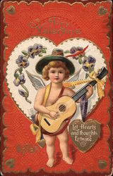 To My Valentine Cupid Postcard Postcard