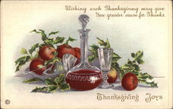 Thanksgiving Joys Postcard