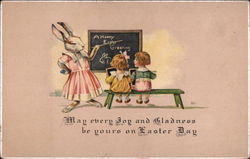 May every joy and gladness be yours on Easter Day Postcard