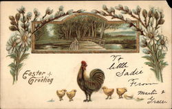 Easter Greeting Postcard