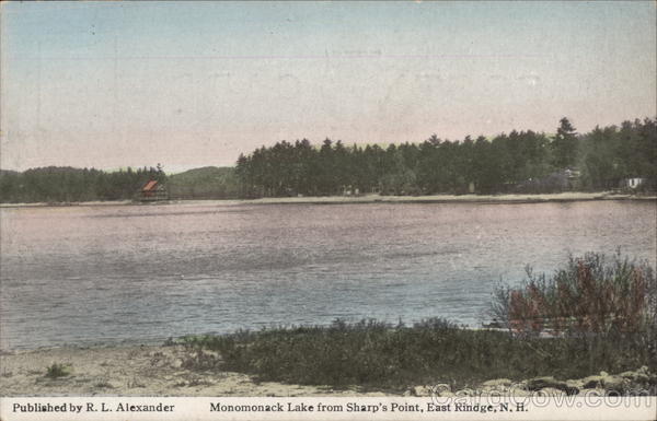 Monomonack Lake from Sharp's Point East Rindge, NH