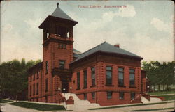 Public Library Postcard