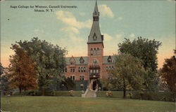 Sage College for Women, Cornell University Postcard