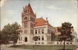 Minne-Lusa Station Water Works Omaha, NE Postcard Postcard