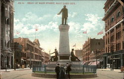 Head of Main Street Postcard