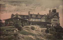 Mrs. A.S. Clarke's Residence "Beech Bound" Newport, RI Postcard Postcard