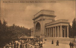 Music Stand, Golden Gate Park Postcard