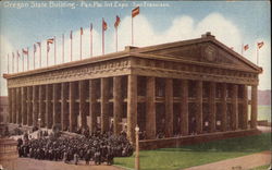 Oregon State Building San Francisco, CA 1915 Panama-Pacific Exposition Postcard Postcard