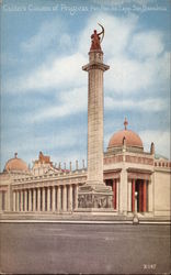 Calder's Column of Progress, Panama-Pacific International Exposition Postcard