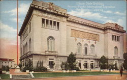 The Illinois State Building Postcard