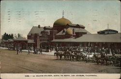 La Grande Station, Santa Fe Depot Postcard