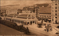 Southern Pacific Station Berkeley, CA Postcard Postcard