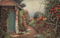 A Monterey Garden Postcard