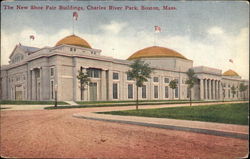 The New Shoe Fair Buildings, Charles River Park Postcard