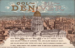 Gol-Sil-Denver Colorado Postcard Postcard