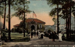 The Aquarium, Belle Isle Postcard